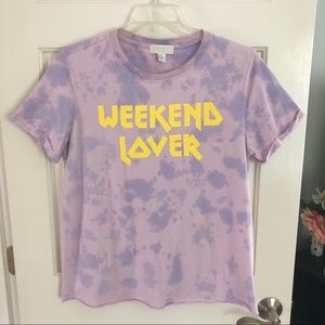 Tie Dye Graphic Tee 1x Plus Size
